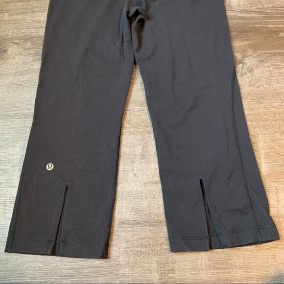 Lululemon Black Size 6 Gather and Crow Crop Leggings - Picture 5 of 13
